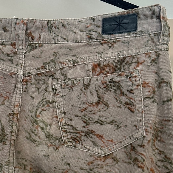 ISABEL MARANT ETOILE Grey Cords w/ Rust and Forest Green Pattern - Size 3 (US 8) - Picture 11 of 15